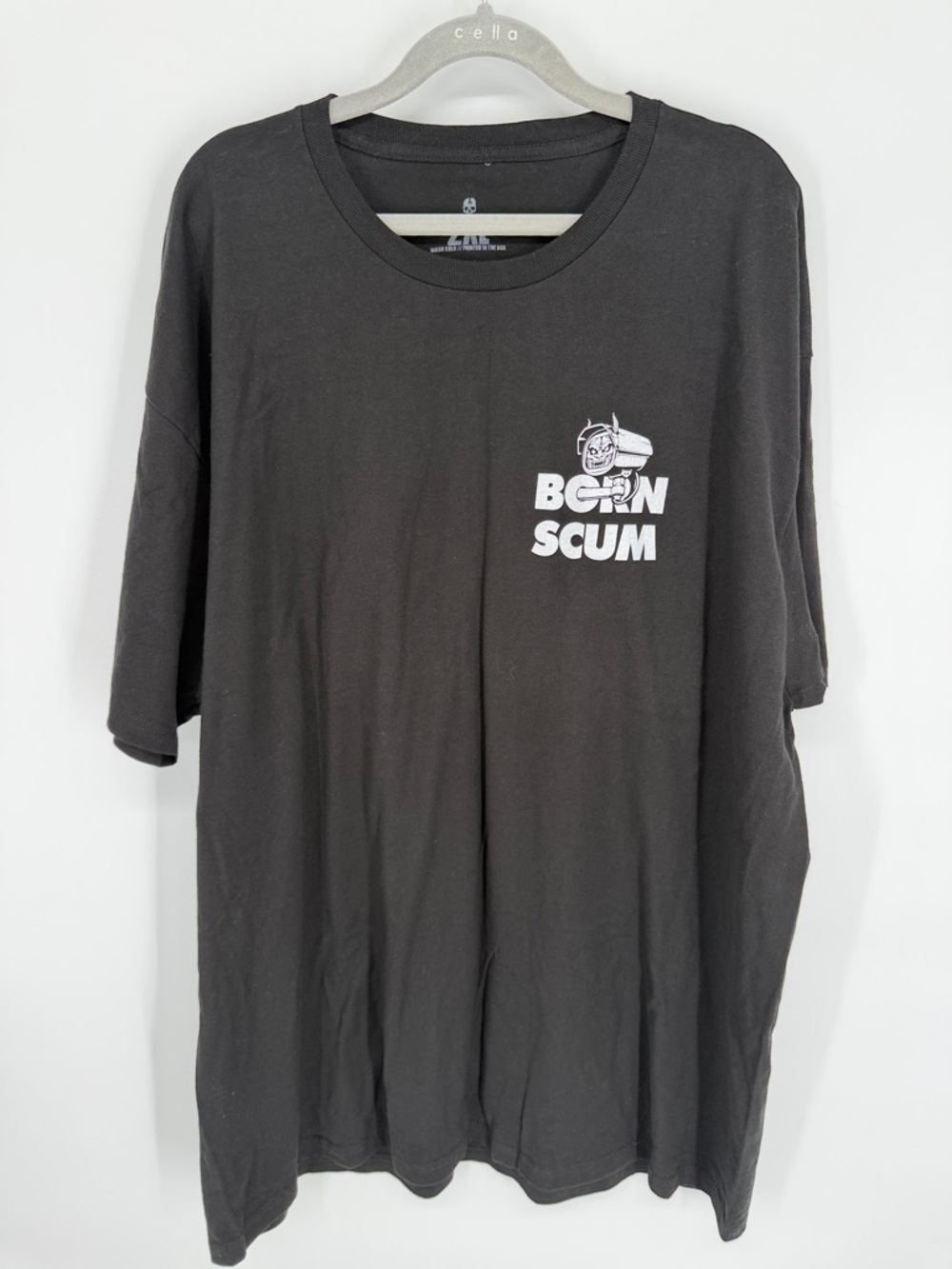 Born Scum Tee Shirt Men’s Size XXL